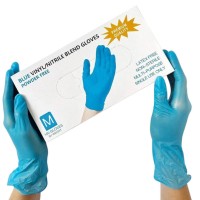 Перчатки одноразовые винило-нитрил M, 100 шт 